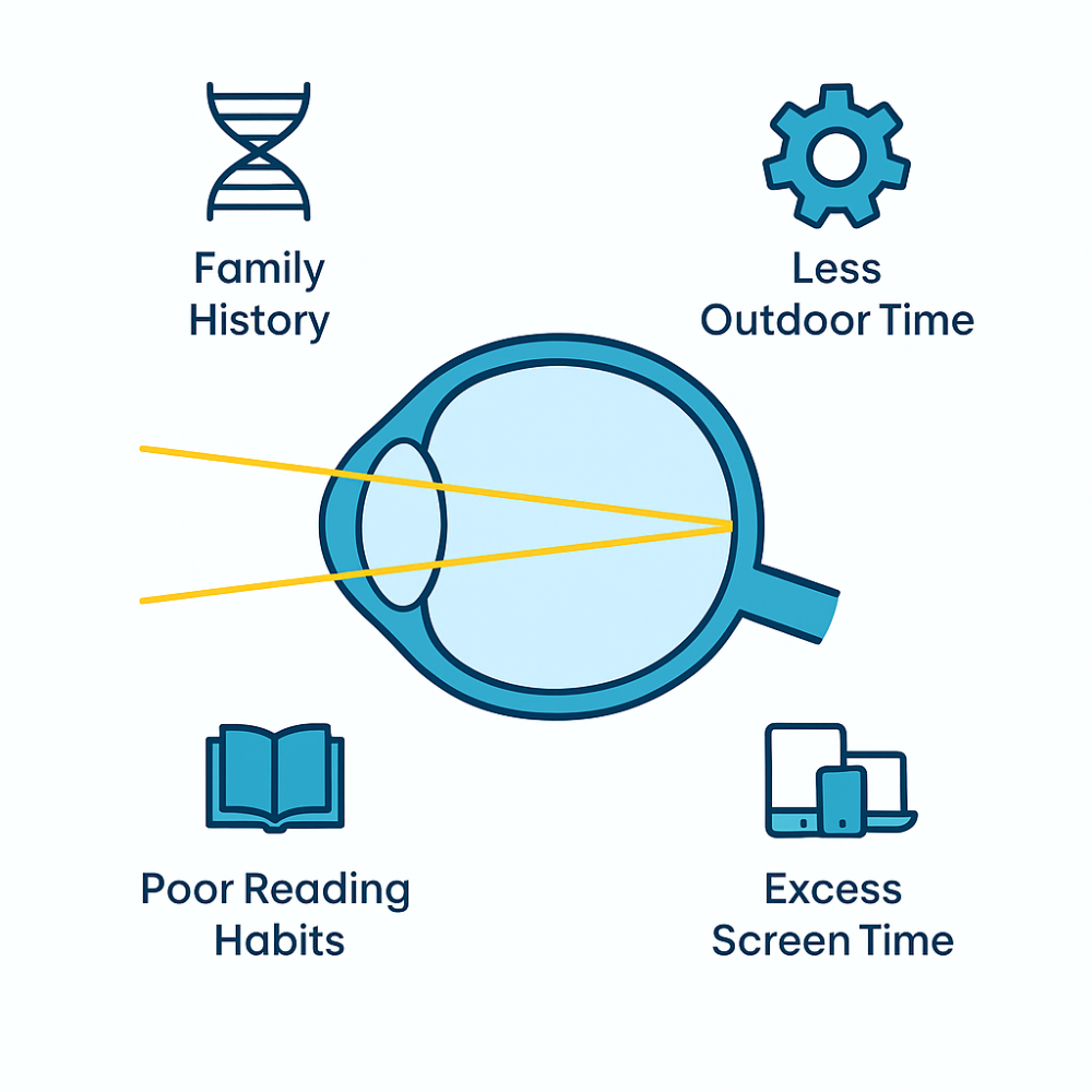 Causes of Refractive Errors