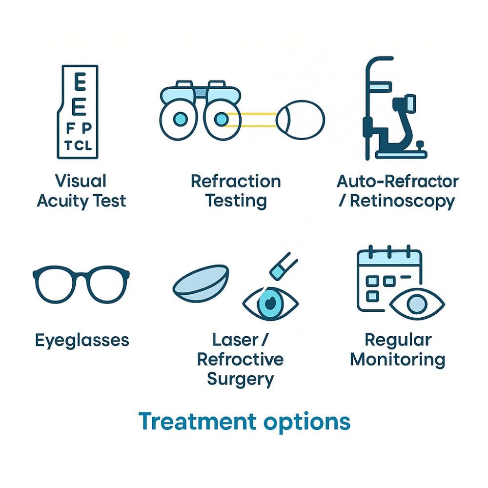 How We Diagnose & Treat Refractive Errors